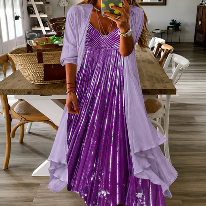 Bloemenprint swingjurk Greta zomerjurk met bretels