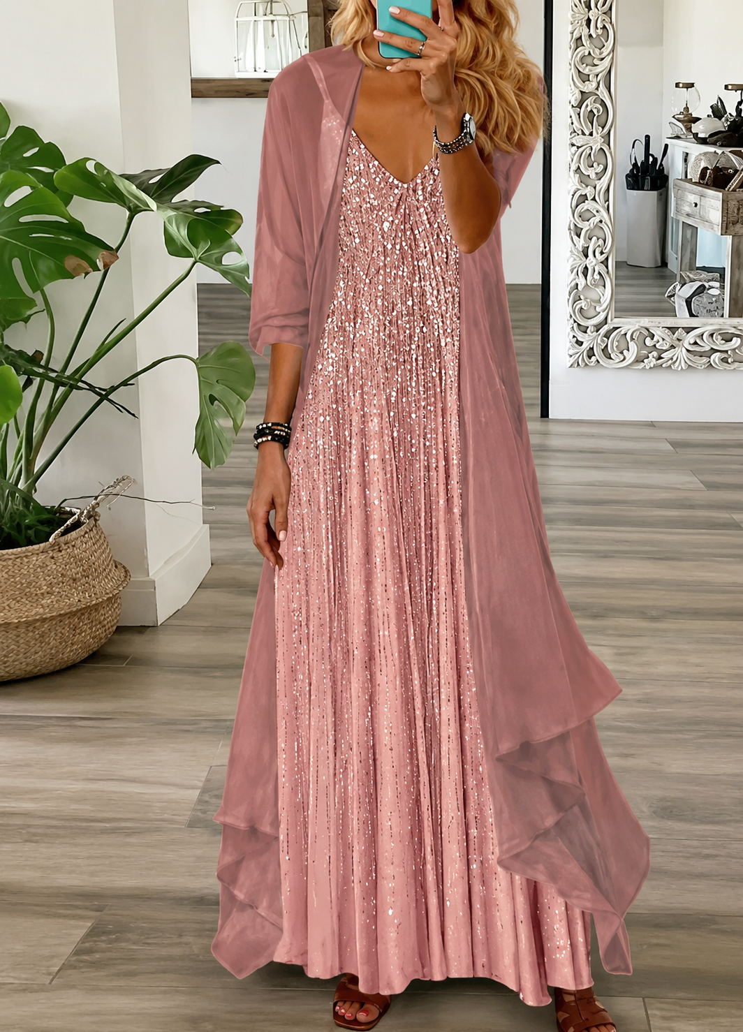 Bloemenprint swingjurk Greta zomerjurk met bretels