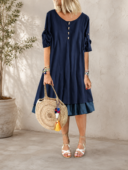 Retro zomerse swingjurk Greta, plus size