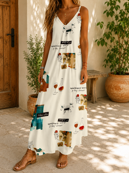 Elegante Greta zomerjurk, geïnspireerd op Pinterest.