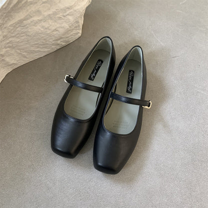 Chic Everyday Greta  Low Heel Mary Janes