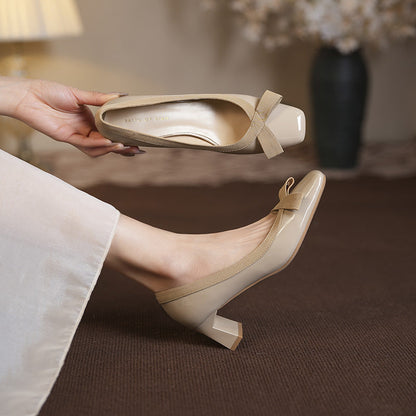 Elegant Chunky Heel Pumps Greta  Heels