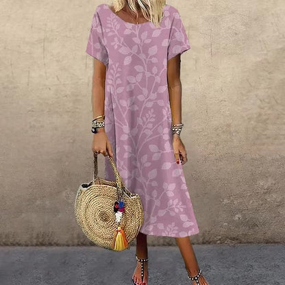 Pinterest-Inspired Greta  Summer A-Line Dress