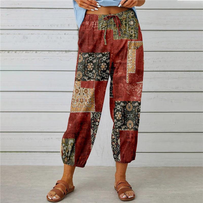 Boho Floral Greta  Everyday Jumpsuit Pants