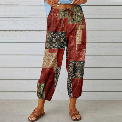 Boho Floral Greta  Everyday Jumpsuit Pants