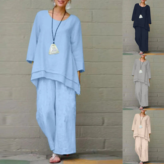 Pinterest-Inspired Greta  Cotton Linen Outfit