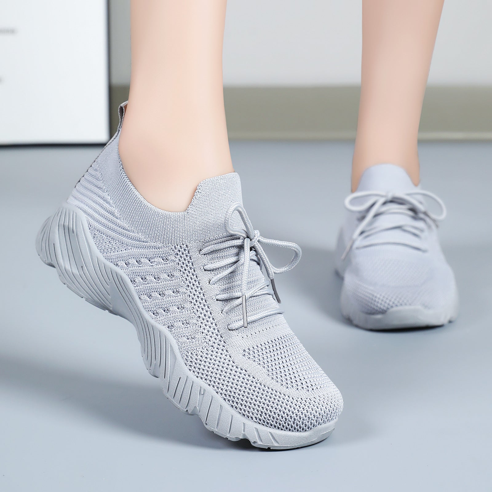 Comfort Knit Greta  Spring Sneakers