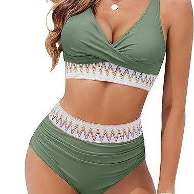 Chic High-Waist Bikini by Greta 