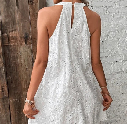 Chic Lace Sleeveless Dress Greta 