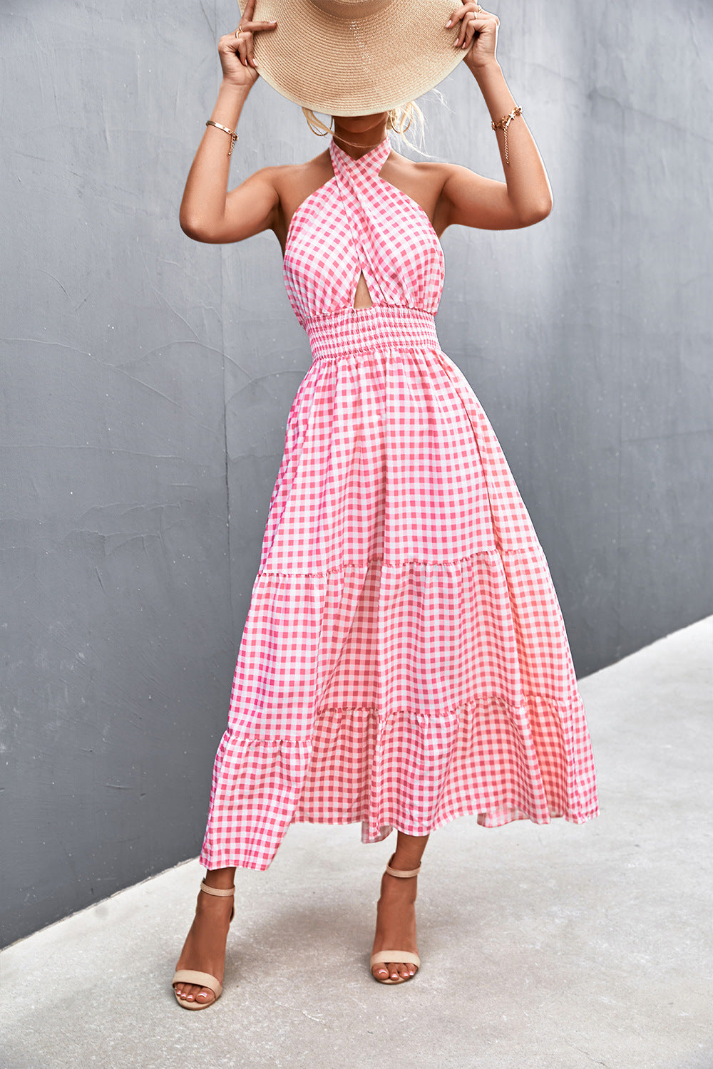 Chic Halter Backless Dress by Greta 