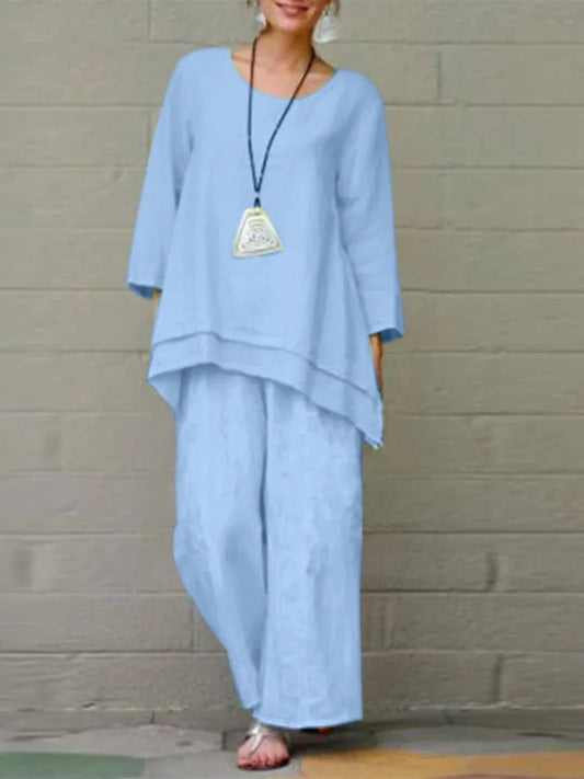 Pinterest-Inspired Greta  Cotton Linen Outfit