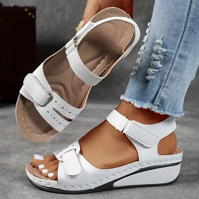 Comfort Wedge Greta  Perfect-Fit Strap Sandals