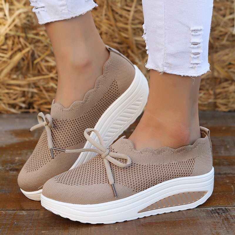 Pinterest-Inspired Greta  Fly-Knit Sneakers
