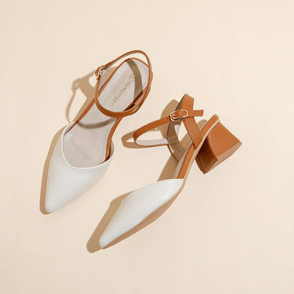 Chic Block Heel Pumps by Greta 