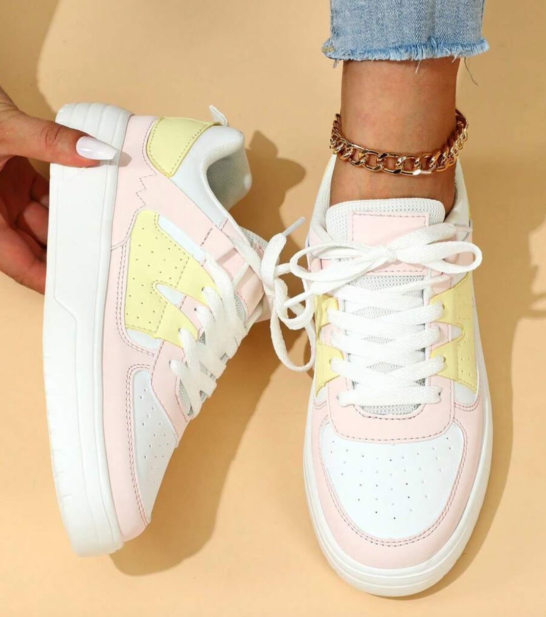 Colorblock Platform Sneakers Greta 