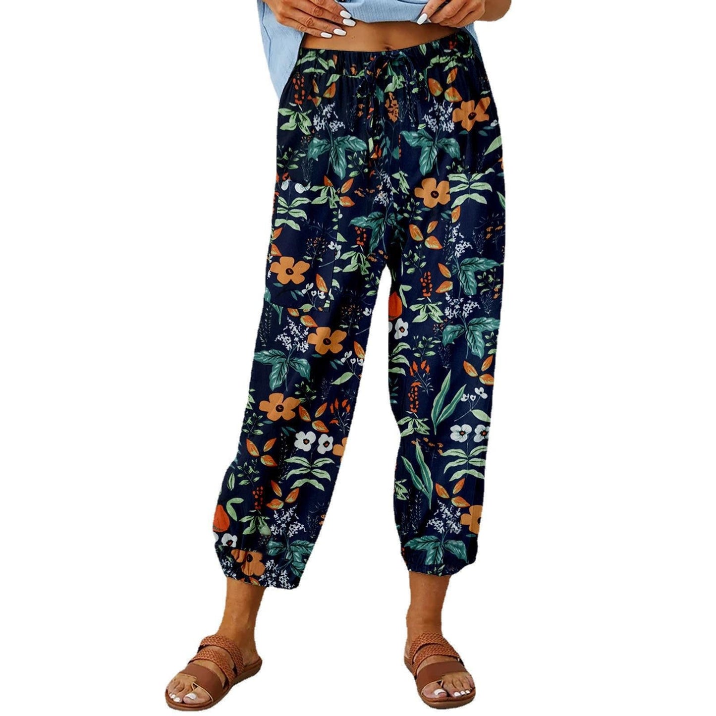 Boho Floral Greta  Everyday Jumpsuit Pants