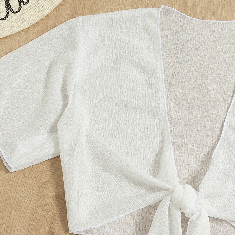 Chic Split White Bikini Set by Greta 