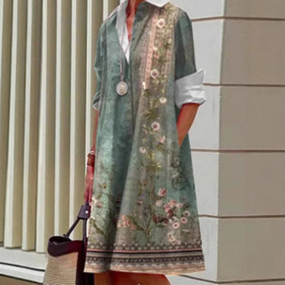 Modern 3D Print Greta  Summer Dress