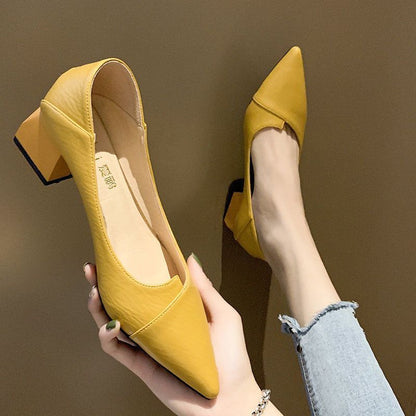 Versatile Block Heel Pumps by Greta 