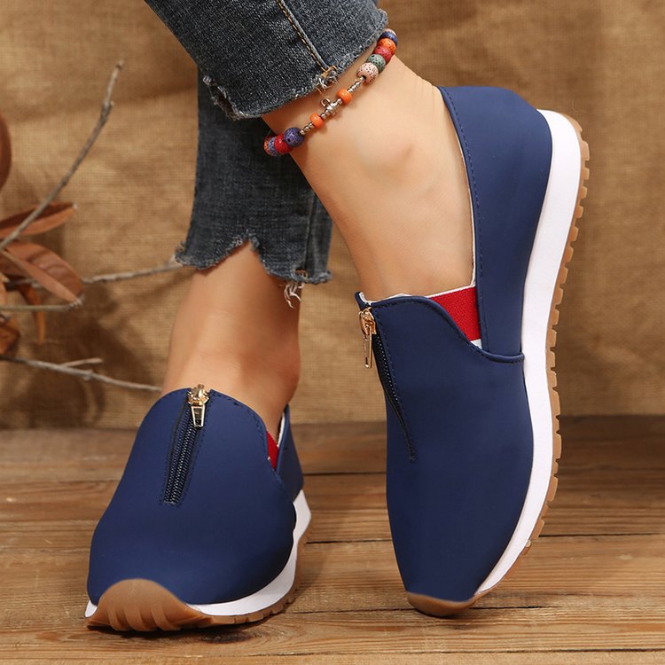 Comfort Zip Loafers by Greta 