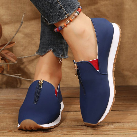 Comfort Zip Loafers by Greta 