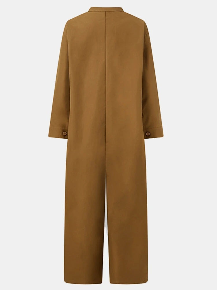 Relaxed Multi Pocket Jumpsuit by Greta 