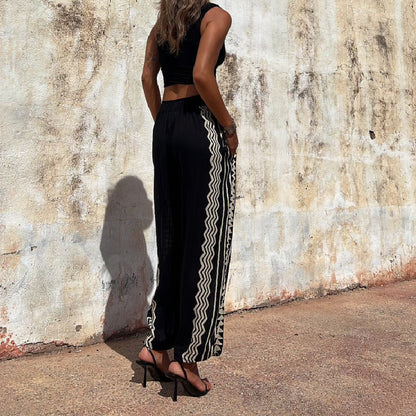 Boho Print Greta  Harem Pants