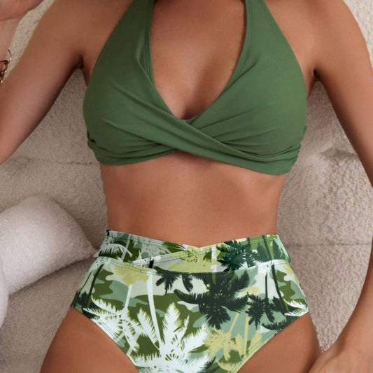 Chic High Waist Bikini by Greta 