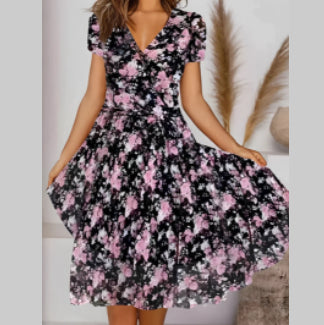 Floral Print Greta  Summer Everyday Dress