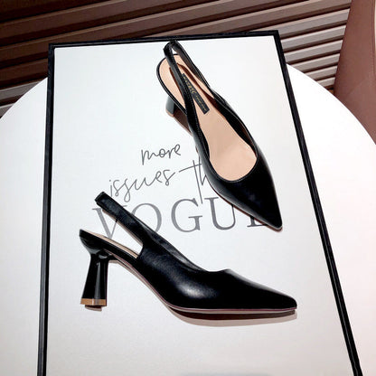 Chic Retro Pointed Heels by Greta 