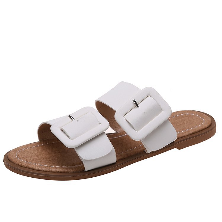 Chic Greta  Buckle Strap Summer Sandals