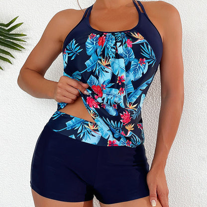 Floral High Waist Bikini Set by Greta 