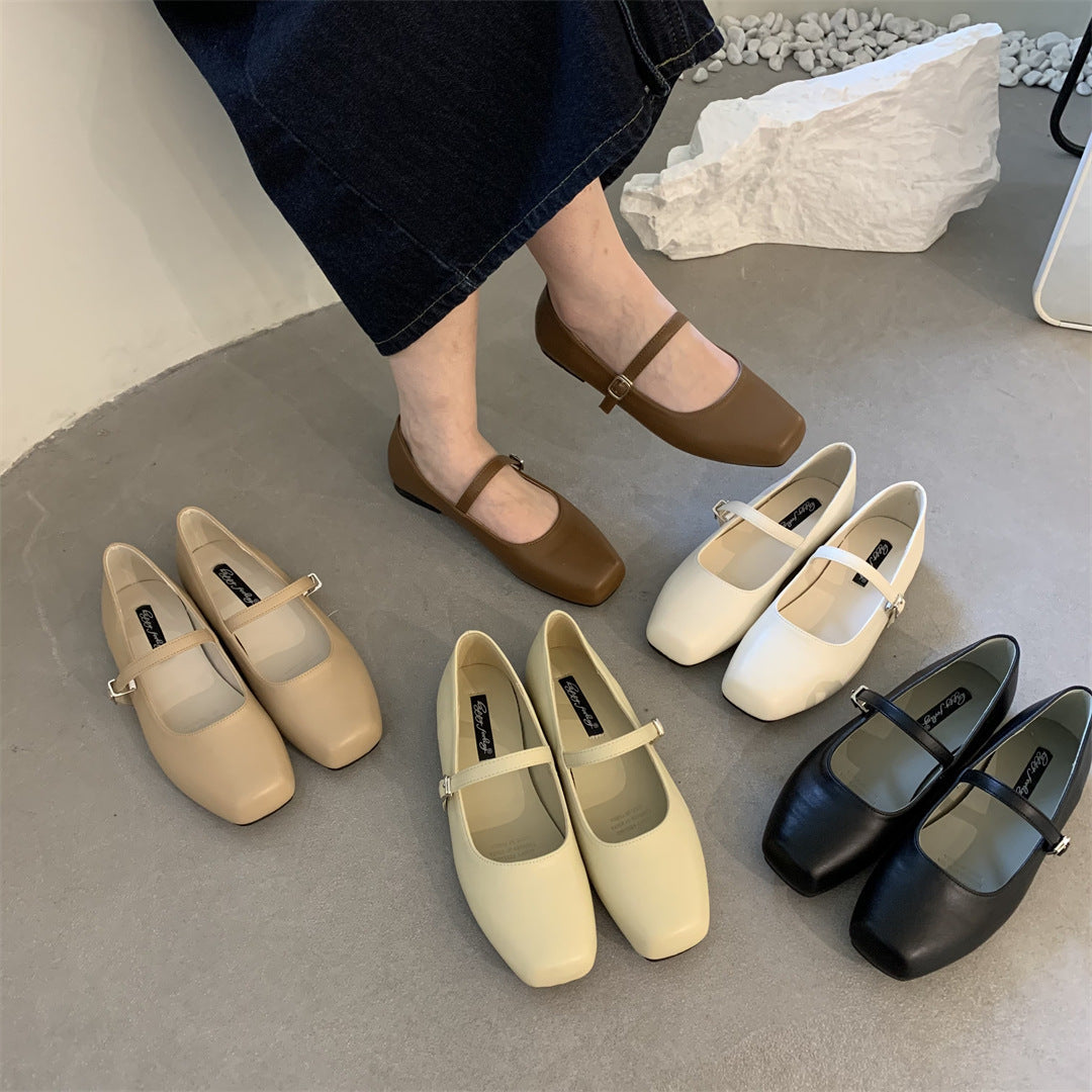 Chic Everyday Greta  Low Heel Mary Janes