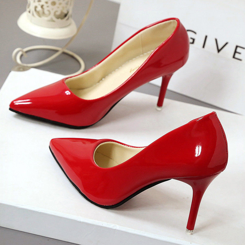 Chic Pointed Stiletto Heels by Greta 
