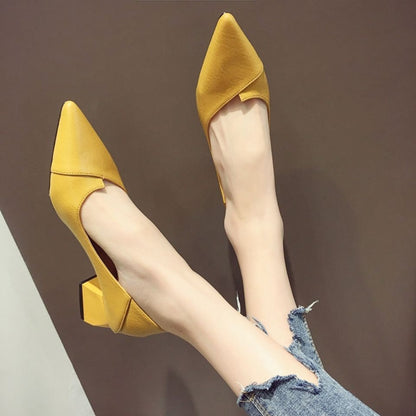 Versatile Block Heel Pumps by Greta 