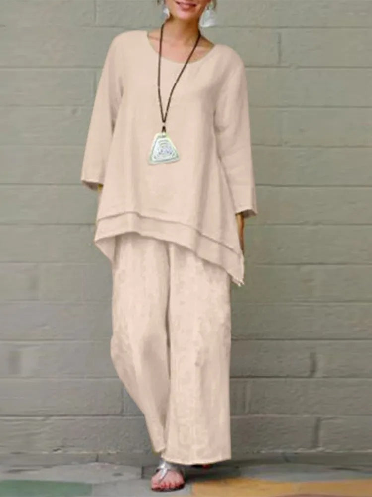 Pinterest-Inspired Greta  Cotton Linen Outfit