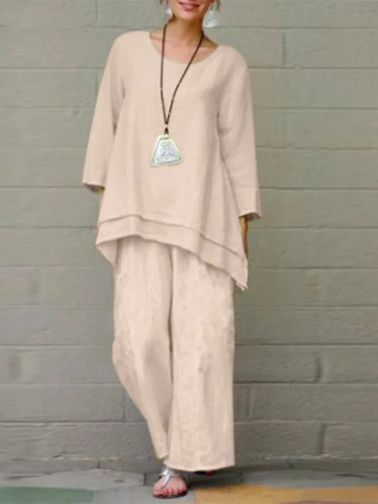 Pinterest-Inspired Greta  Cotton Linen Outfit