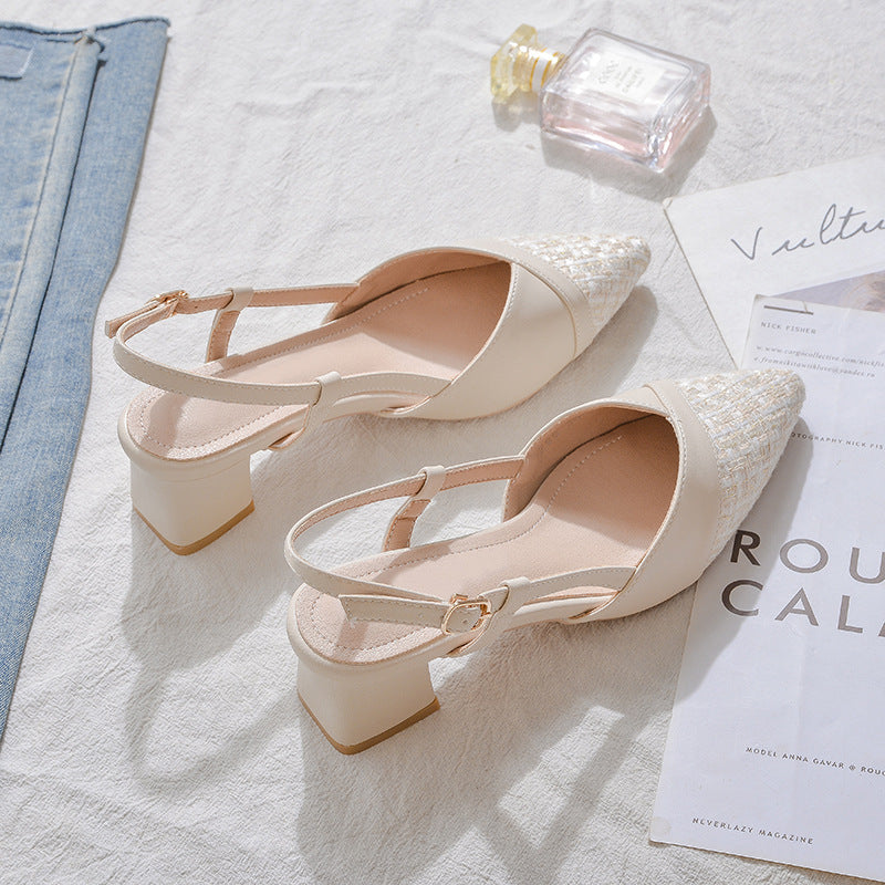 Chic Pointed Toe Heels Greta  Sandals