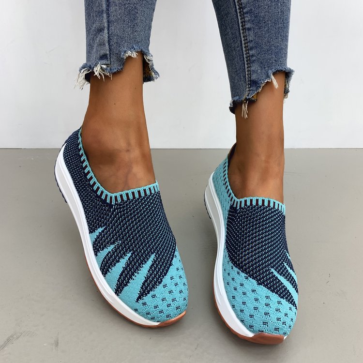 Pinterest-Inspired Greta  Wedge Sneakers