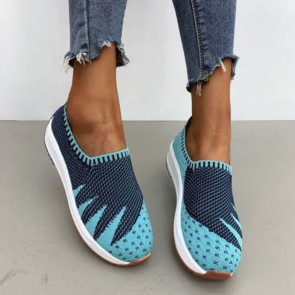 Pinterest-Inspired Greta  Wedge Sneakers