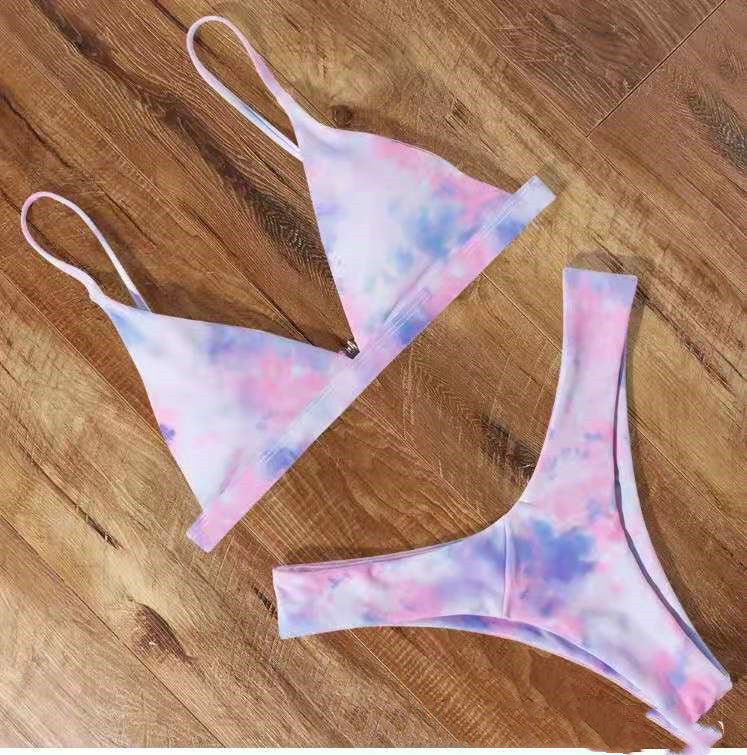 Strappy Solid Bikini by Greta 
