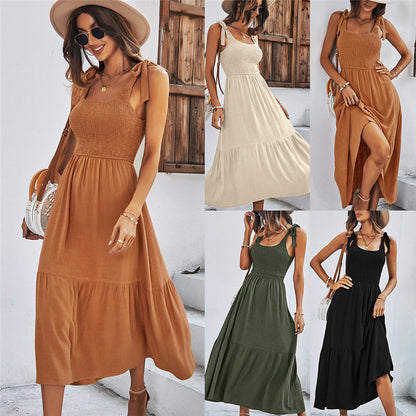 Chic Summer A-Line Dress by Greta 