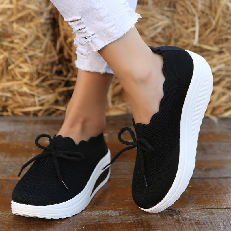 Pinterest-Inspired Greta  Fly-Knit Sneakers