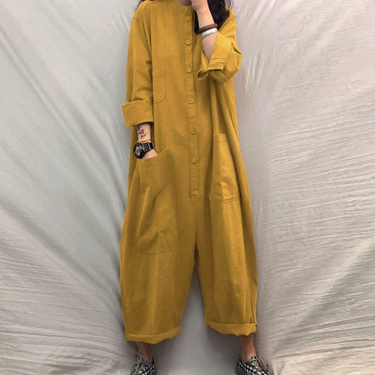Relaxed Multi Pocket Jumpsuit by Greta 