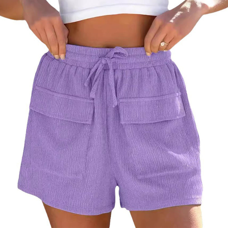 Pinterest-Inspired Greta  Summer Drawstring Shorts