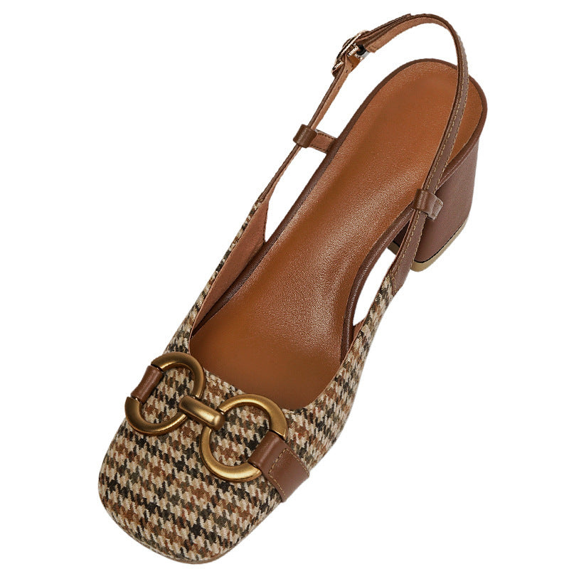 Vintage Block Heel Pumps Greta 
