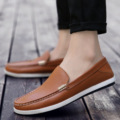Breathable Leather Loafers Greta  Men’s Shoes