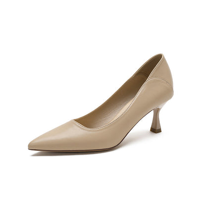 Chic Pointed Toe Heels by Greta 