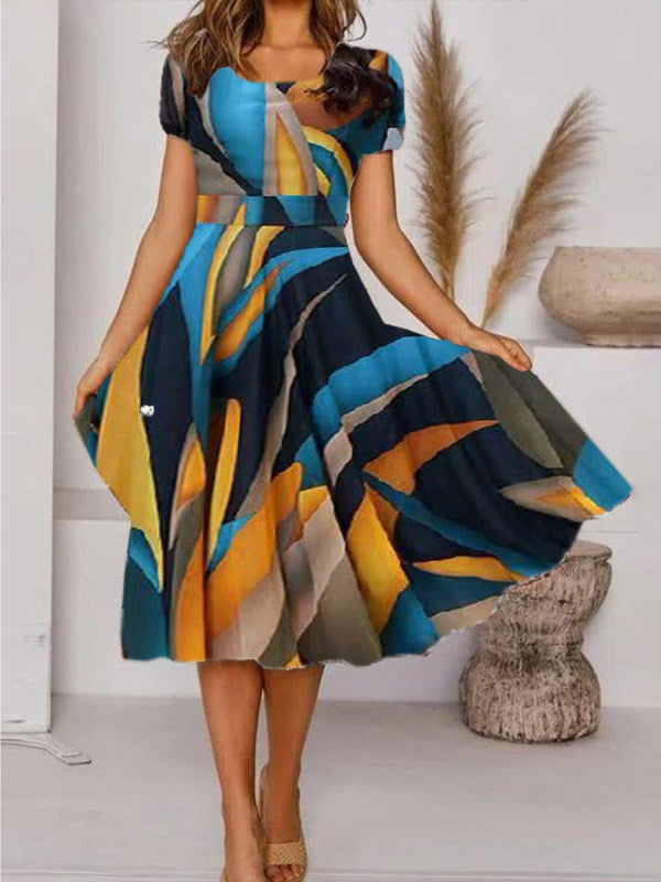 Floral Print Greta  Summer Everyday Dress