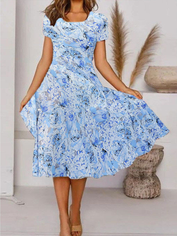 Floral Print Greta  Summer Everyday Dress